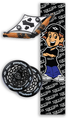 Saccijax/Black/Gum | 110mm Bundle
