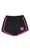 Santa Cruz Balloon Heart Girls Shorts Black/Pink Skate Connection