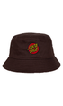 Santa Cruz Classic Dot Patch Bucket Hat Black