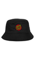 Santa Cruz Classic Dot Patch Bucket Hat Black