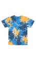 Santa Cruz Industrial Dot Mono Youth Muscle Tee Blue Tie Dye