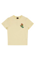 Santa Cruz Letter Hand Fade Mens T-Shirt Butter