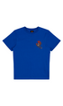 Santa Cruz Letter Hand Fade Youth T-Shirt Cobalt