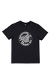 Santa Cruz MFG Dot Front Youth T-Shirt Black