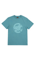 Santa Cruz MFG Dot Front Youth T-Shirt Teal