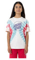 Santa Cruz Moon Dot Outline T-shirt  Turquoise Tie Dye