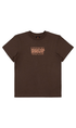 Santa Cruz Multi Cruz Stack Centre Youth T-Shirt Brown
