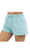 Santa Cruz Opus Dot Gradient Ladies Track Shorts Aqua