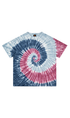 Santa Cruz Opus Dot Oversized Ladies T-Shirt Dusk Pink Tie Dye