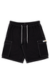 Santa Cruz Oval 73 Dot Badge Mens Boardshorts Off Black