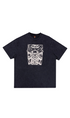Santa Cruz Pace Torch Inverted Centre Mens T-Shirt Washed Black