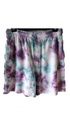 Santa Cruz Ringed Dot Mono Tie Dye Mens Track Shorts Blue/Tie Dye