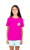 Santa Cruz Throwdown Dot Youth T-Shirt Pink