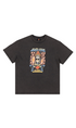Santa Cruz Winkowski Spaced Out Mens T-Shirt Washed Off Black