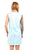 Santa Cruz Yin Yang Dot Ladies Muscle Dress Aqua Tie/Dye