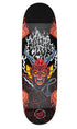 Santa Cruz x Stranger Things Hellfire Club Flames Deck 9.0in