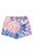 Santa Cruz Opus Dot Girls Track Shorts Purple Tie Dye Skate Connection