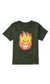 Spitfire Bighead Mens T-Shirt Green/Gold