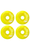 Spitfire Classic Neon Bighead Wheels Yellow 54mm\