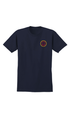 Spitfire Classic Swirl Overlay Mens T-Shirt Navy