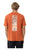 Santa Cruz Stacked Handled Strip Front Mens T-Shirt Rust Skate Connection