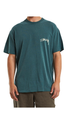 Stussy Pigment Smooth Stock Mens T-Shirt Pigment Moss Green