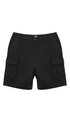 Stussy Surplus Cargo Mens Shorts Black