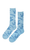 Thrasher Gonz Logo Crew Socks Light Blue