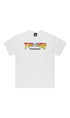 Thrasher x Alien Workshop Collaboration T-Shirt White