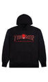 Thrasher x Spitfire Big Head Mens Hoodie Black