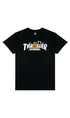 Thrasher x Toy Machine Vortex Mens T-Shirt Black