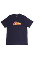 World Industries Devilman Mens T-Shirt Navy