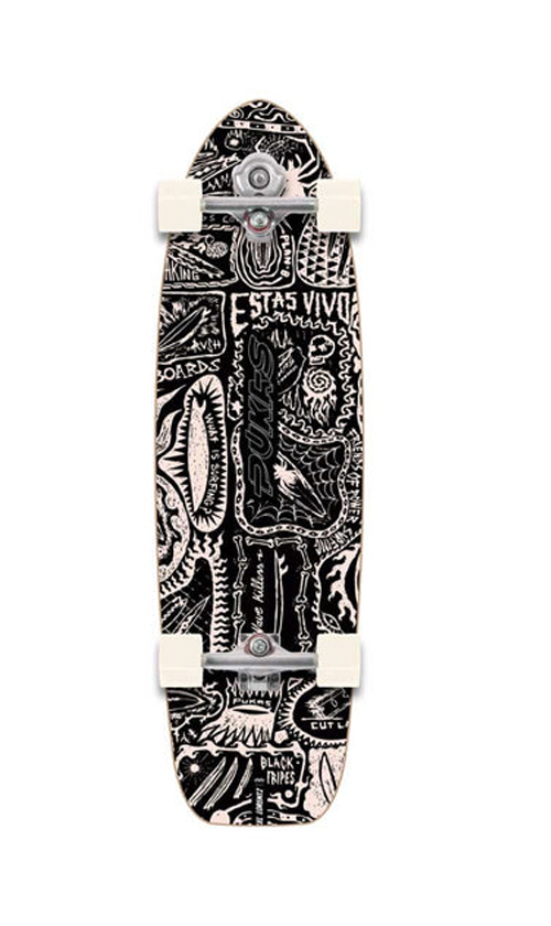 YOW Dark Pukas Surfskate 34.5