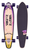 Z-Flex Pop Purple Fade Roundtail Longboard 39.5in