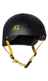 S1 Lifer Helmet Black Matte/Yellow Straps