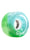 Crazy Brights Roller Skate Wheels 4 Pack Blue/Green Skate Connection