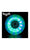 Crazy Brights Roller Skate Wheels 4 Pack Blue/Green Skate Connection