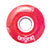 Crazy Disco Retro Roller Wheel 4Pack Red Glitter Skate Connection