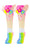 Crazy Llama Flowers Socks Skate Connection