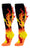 Crazy Flame On Socks Skate Connection