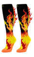 Crazy Flame On Socks