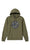 Brixton Forte Mens Hoodie Olive Surplus Skate Connection
