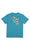 Santa Cruz Goal Flame Center Youth T-Shirt Ocean Skate Connection 