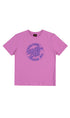 Santa Cruz MFG Dot Front Youth T-Shirt Pink
