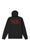 Brixton Palmer Proper Mens Hoodie Washed Black/White Skate Connection