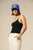 Brixton Ringer Organic Ladies A-Tank Black/Off White Skate Conntection