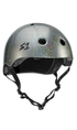 S1 Mini Lifer Helmet Silver Gloss Glitter