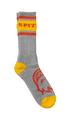 Spitfire Classic 87 Bighead Mens Socks Heather/Red/Yellow