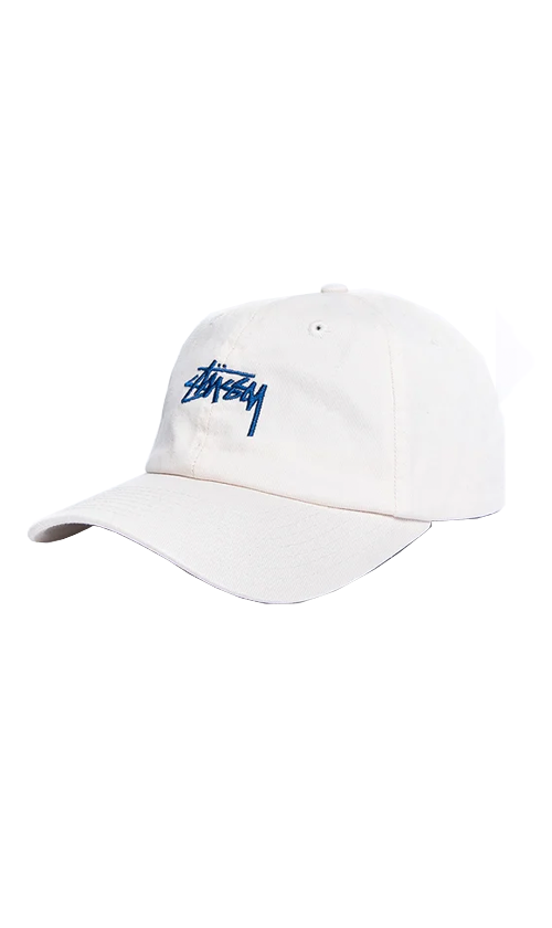 Stussy white best sale cap