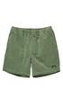 Stussy Wide Wale Cord Mens Beach Shorts Pigment Green